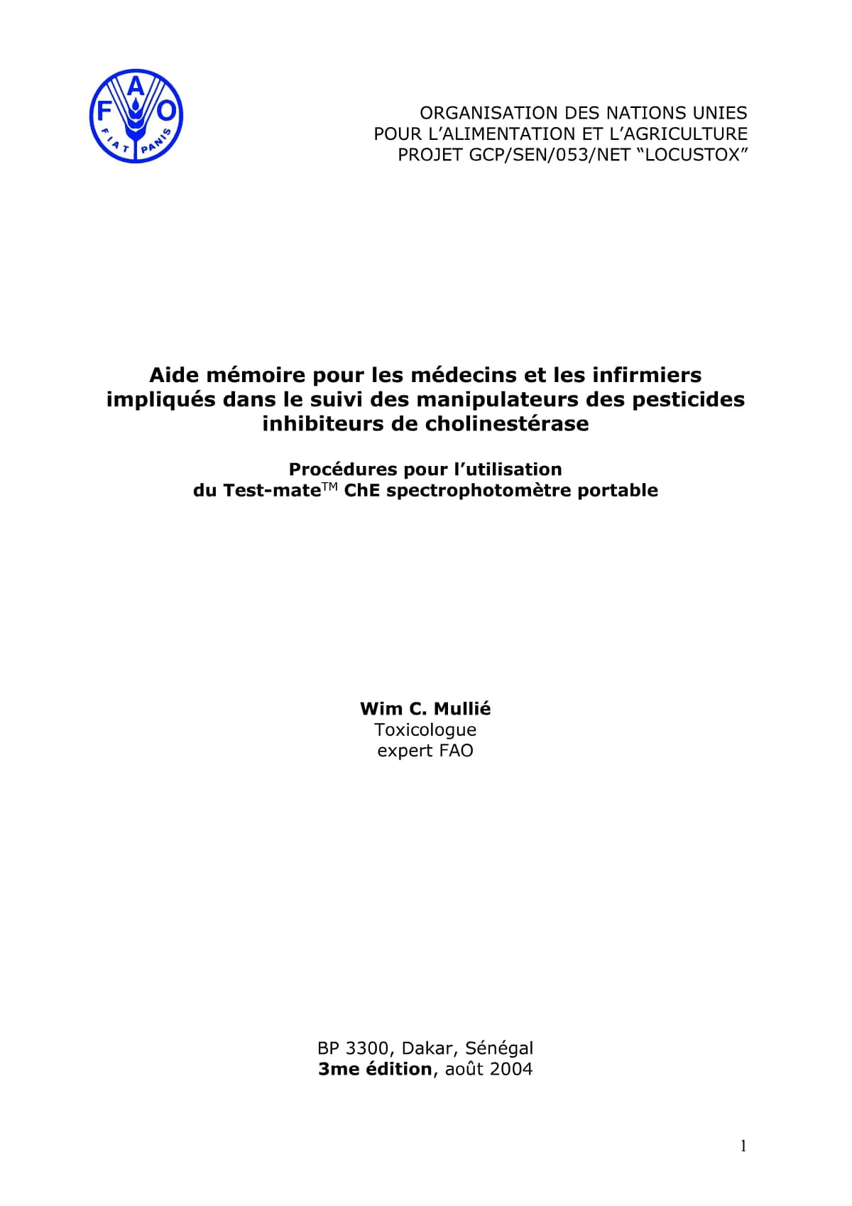 Couverture générée depuis le document : Aide Mémoire ChE 3eme Edition Final-FR